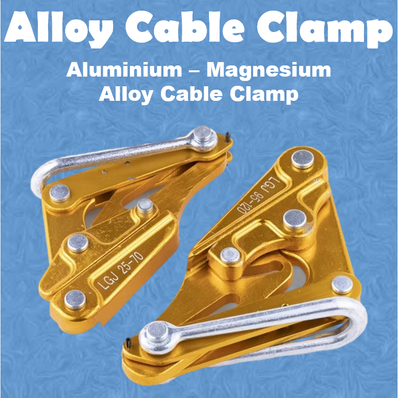 Aluminium - Magnesium Alloy Cable Clamp Lever Puller Cable Tensioning ...