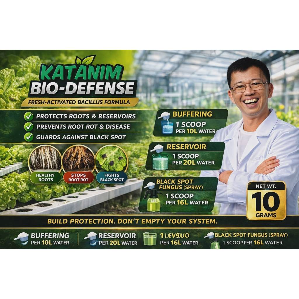 BIO-DEFENSE by Katanim - Fresh-Activated Bacillus Formula 10g (TRIAL ...