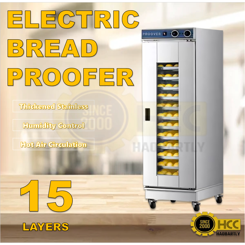 Electric Bread Proofer Fermentation Cabinet 15 Layers Heavy Duty ...