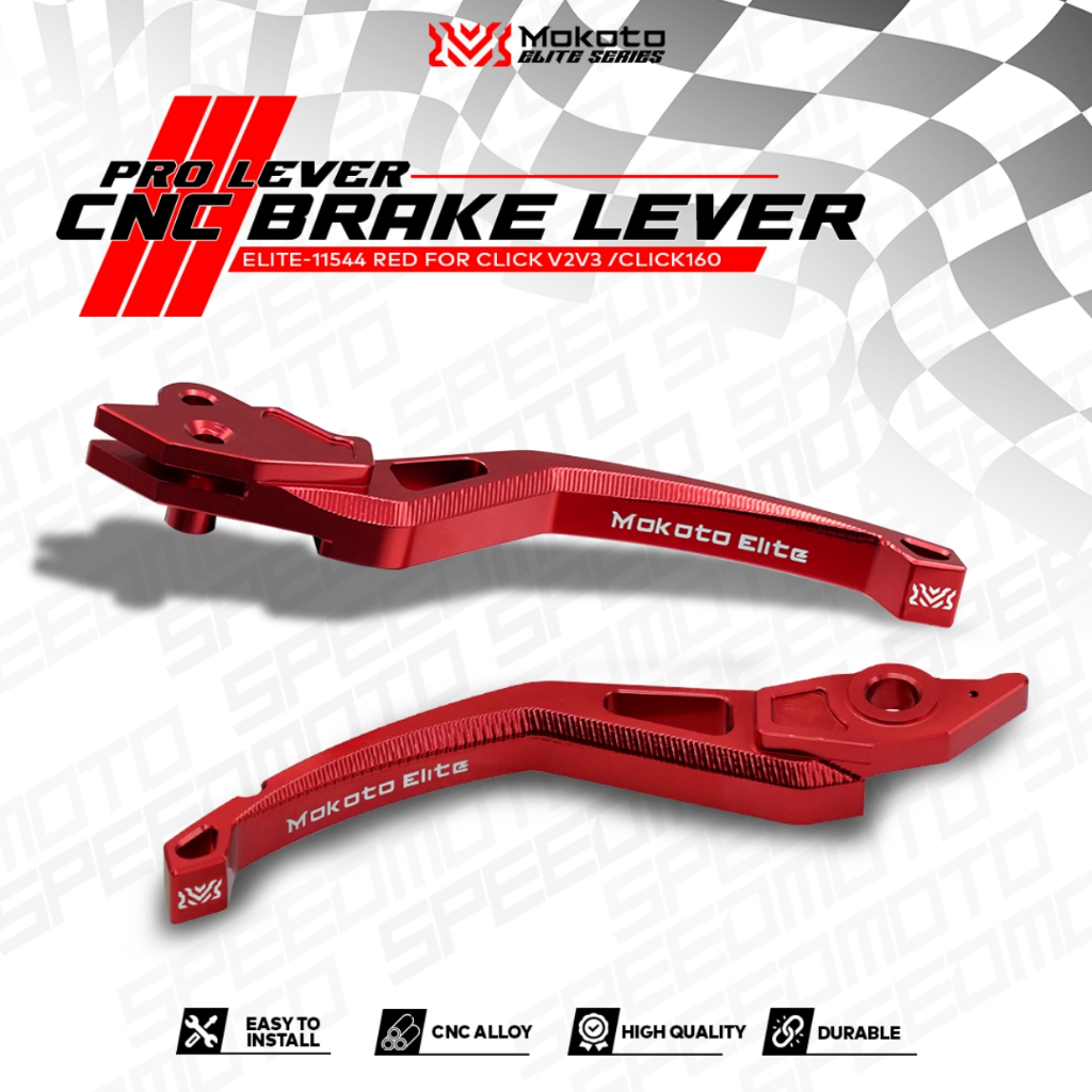 MOKOTO ELITE SERIES PRO LEVER FULL CNC ALLOY BRAKE LEVER FOR CLICK V2 ...