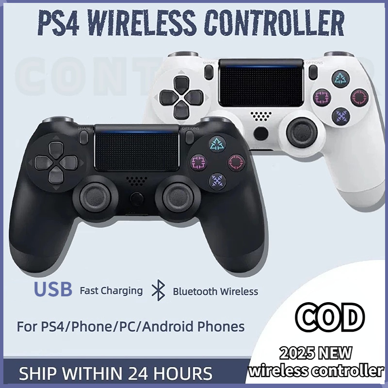 Wireless Controller Support PC DualShock 4 Wireless Gamepad Controller ...