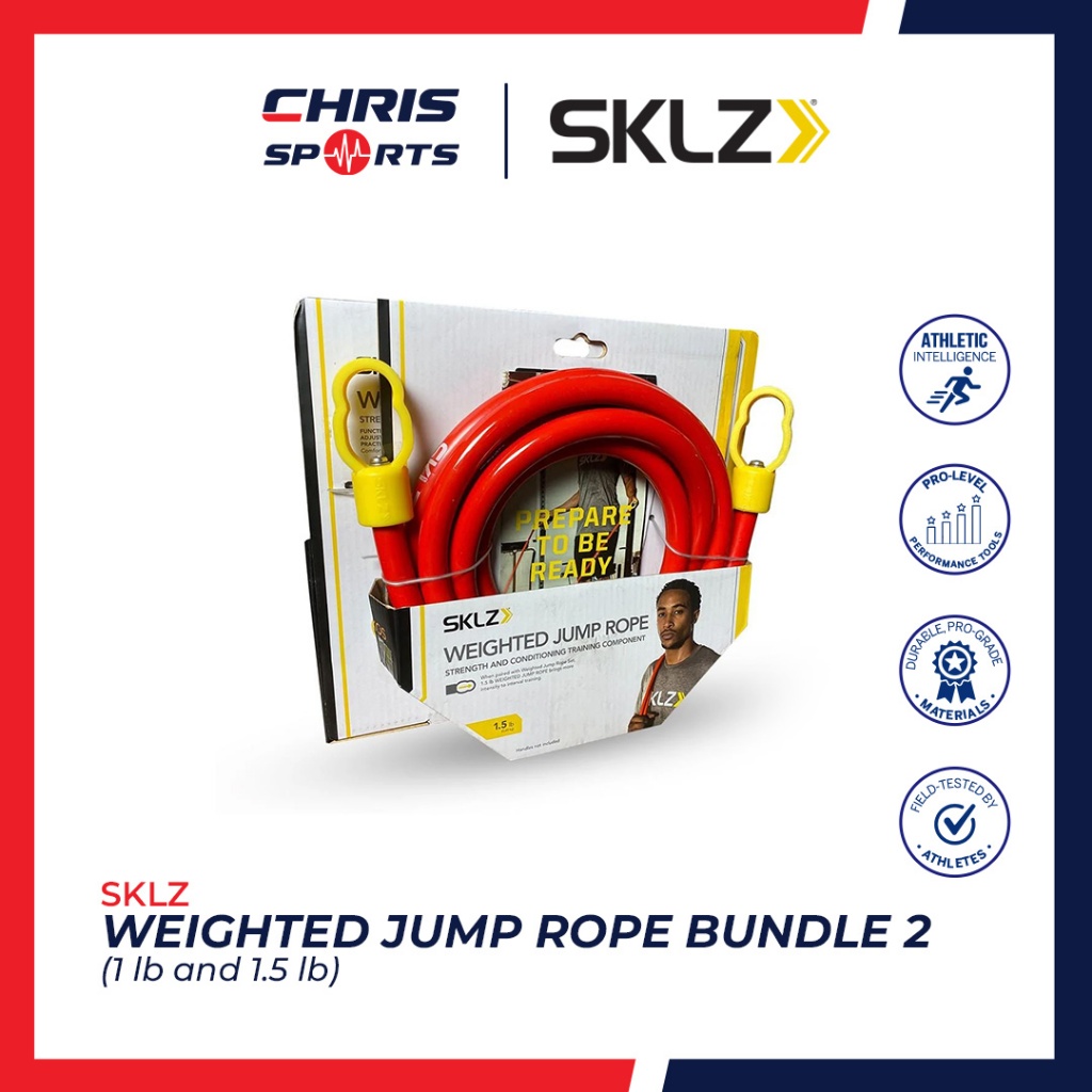 SKLZ Weighted Jump Rope Bundle 2 (1 lb and 1.5 lb) | Shopee Philippines