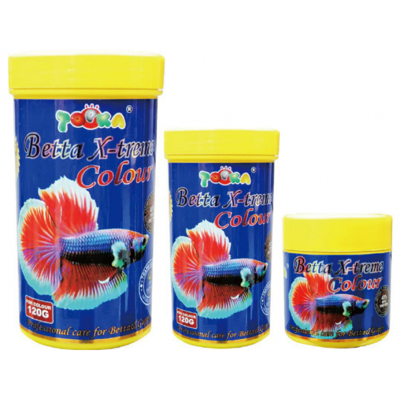 TOPKA Betta X-treme Colour 20G T29 Tropical Flake Fish Food with ...