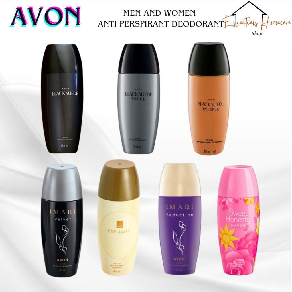 AVON MEN AND WOMEN ANTI PERSPIRANT DEODORANT | Shopee Philippines