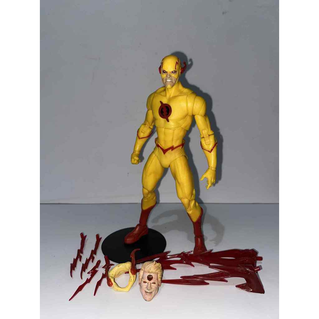 McFarlane DC Multiverse Reverse Flash Loose with customized Head and ...