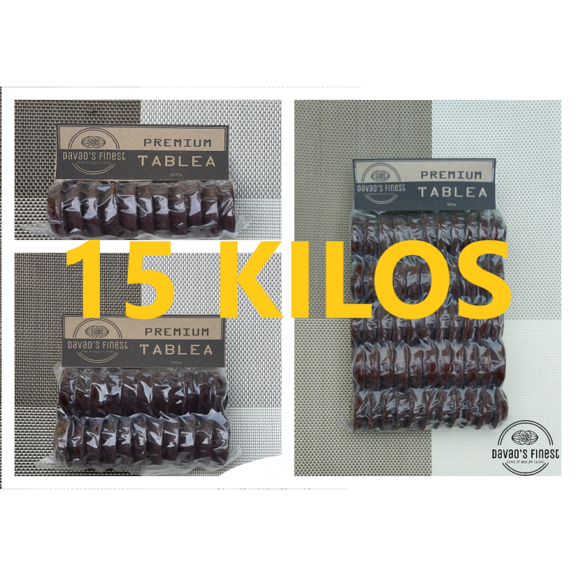 15 KILOS Davao's Finest Pure Tablea (Premium Tableya) | Shopee Philippines