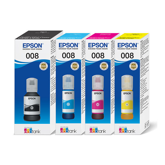 008 Epson ink Original Black ink L6580 L6460 L15180 L15160 M15180 ...