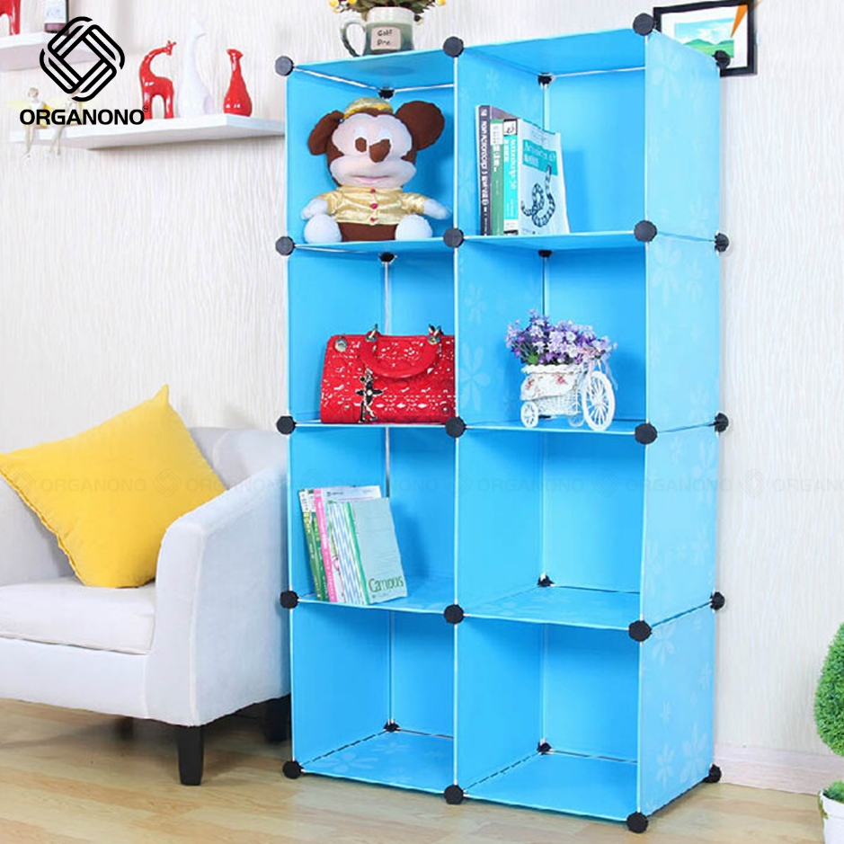Organono DIY OPEN Cubes Minimalist Display Cabinet Multifunctional ...