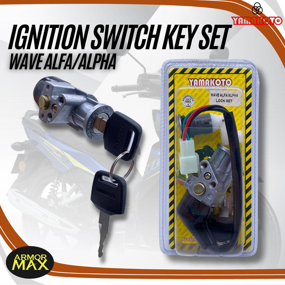 AM Yamakoto High Quality Ignition Switch for HONDA WAVE ALFA/ALPHA ...