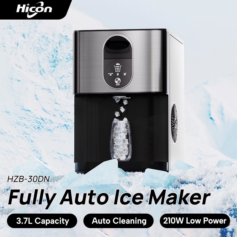 HICON Fully Automatic Ice Maker 2.4L Capacity Mini Instant Ice Product ...