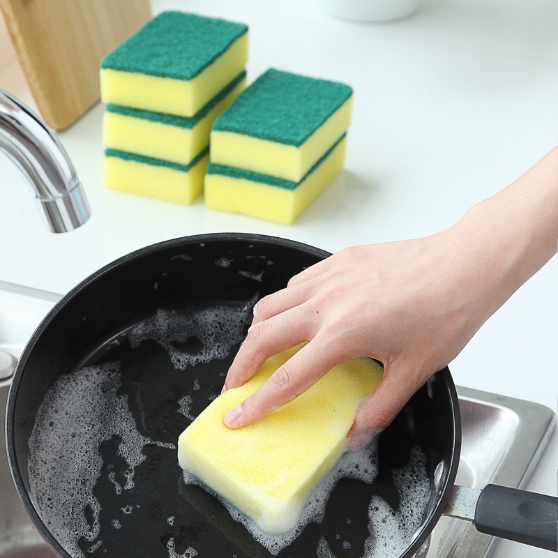 20/30pcs Dishwashing Sponge Kitchen Nano Emery Magic Clean Rub Pot Rust ...