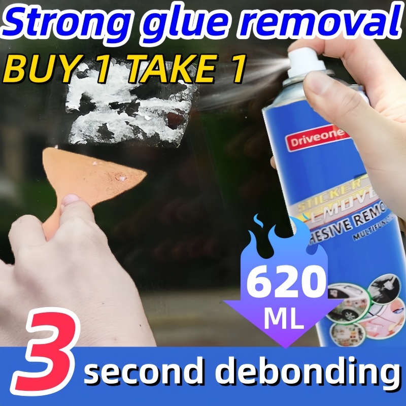 【BUY 1 TAKE 1】1240ML Sticker Remover Spray Car Sticker Remover Cleaning ...