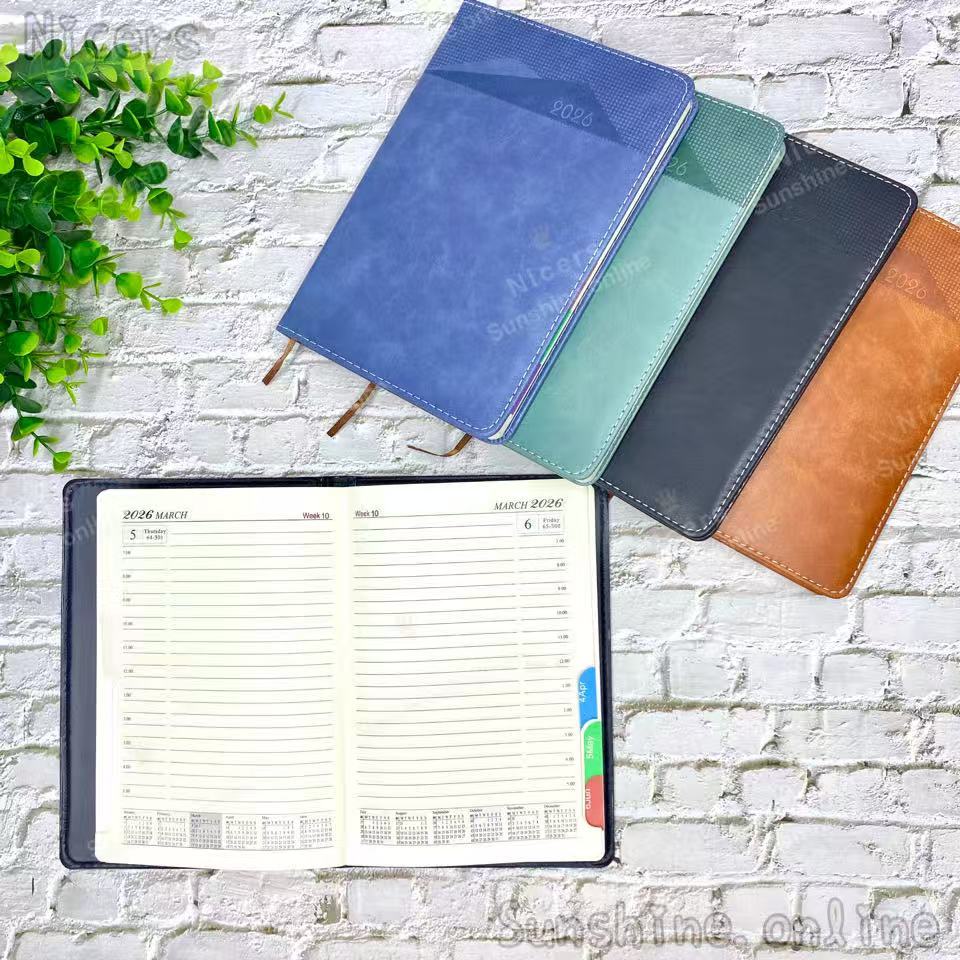 2026 Schedule Planner Notepad, 365 Days English A5 Agenda Planning ...