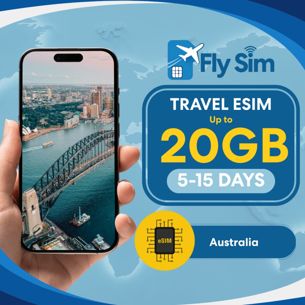 Fly eSIM Australia Travel eSIM | International Tourist SIM, Data eSIM ...