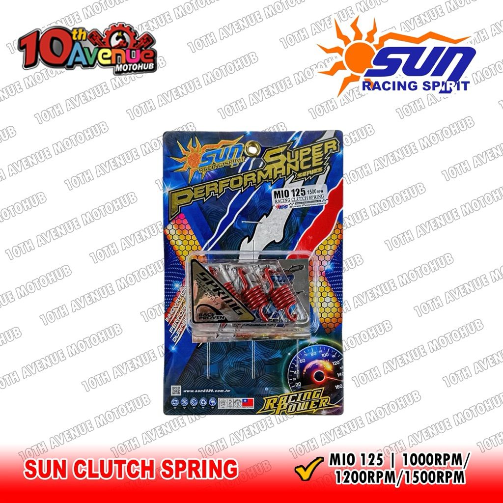 SUN RACING CLUTCH SPRING 1000rpm/1200rpm/1500rpm | Shopee Philippines