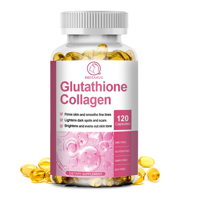 does iv glutathione have side effects Collagen + Glutathione Capsule for sale main image 1