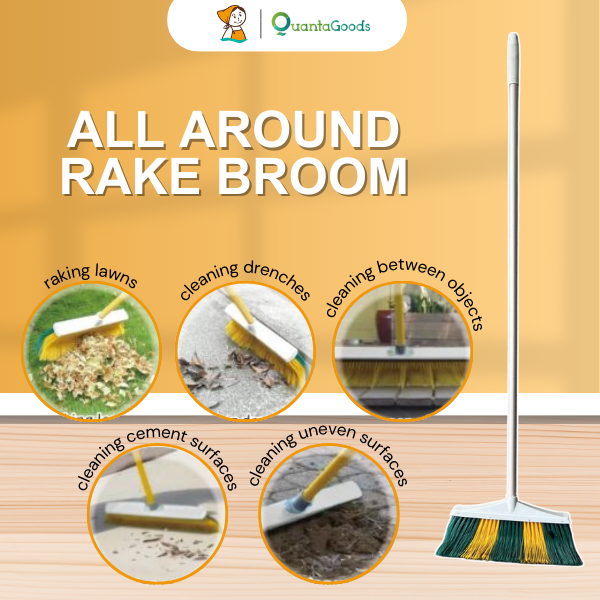 Clean Field All Around Rake Broom | Shopee Philippines