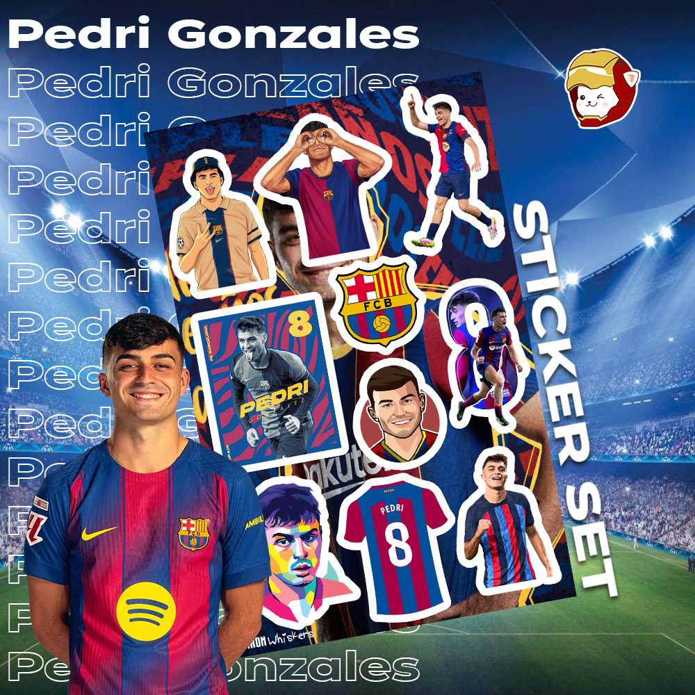 Football | Pedri Gonzales | Vinyl Stickers | Shopee Philippines