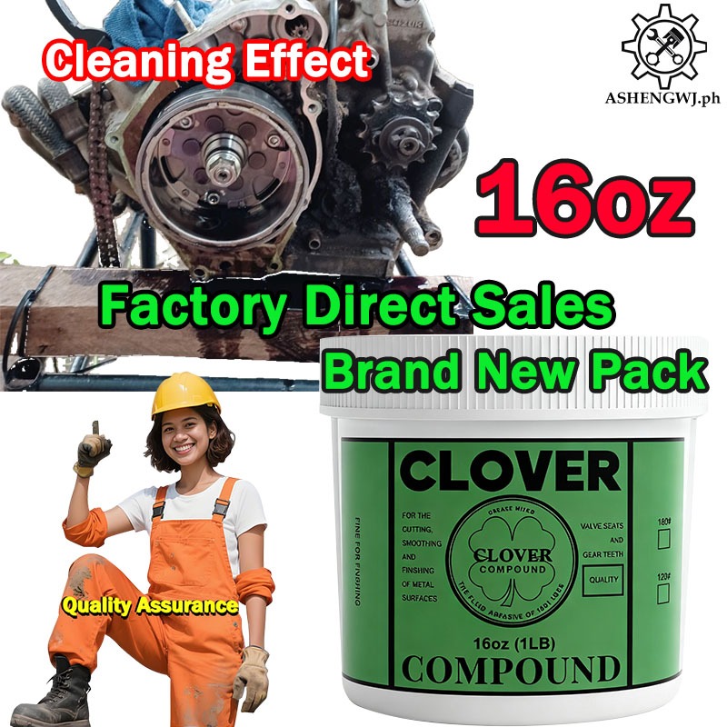 Clover Compound Grinding Compound Set Rough and fine 16oz 2oz/4oz Valve ...