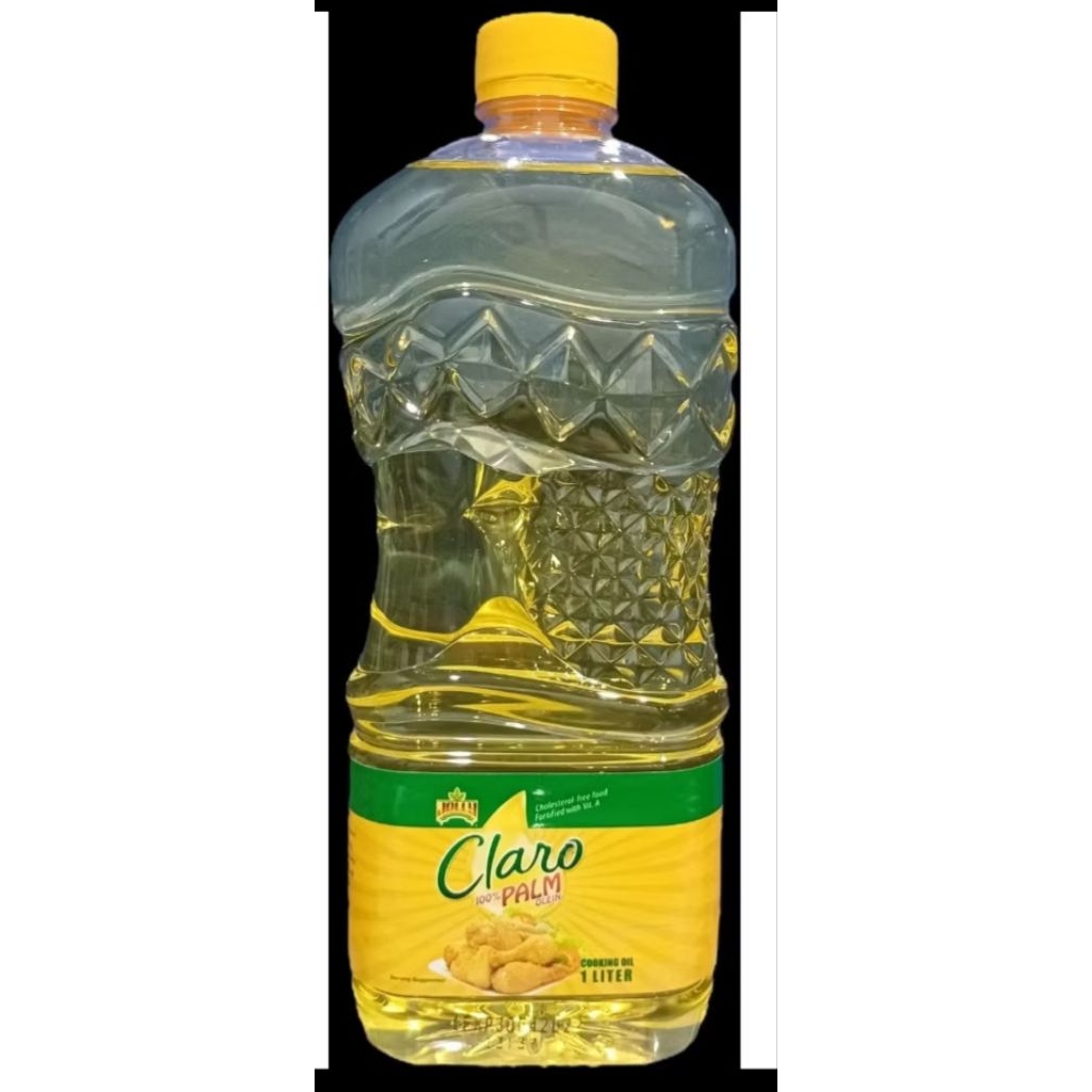 Jolly Claro 100% Palm Olein Cooking Oil 1L | Shopee Philippines