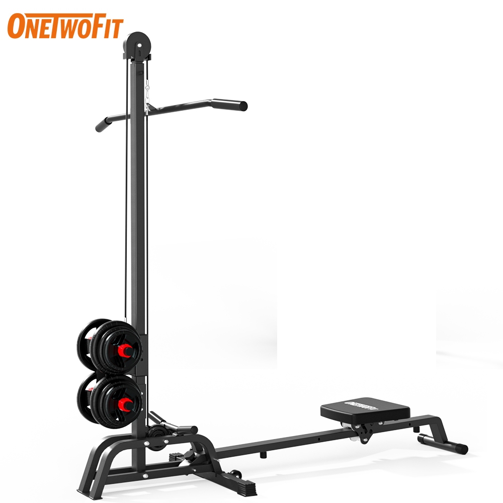 OneTwoFit Multifunctional Foldable Rowing Machine High Pull Down 2 in 1 ...