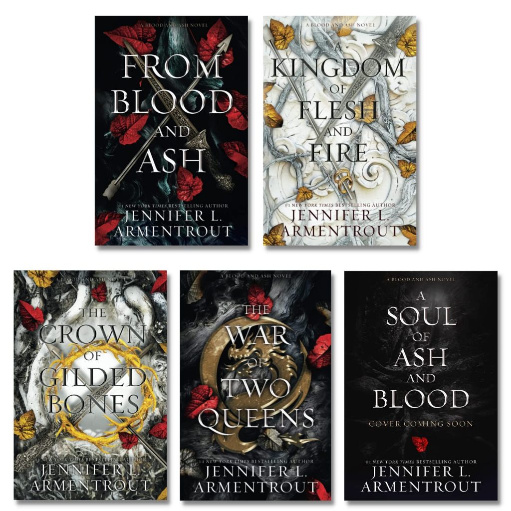 Blood and Ash Complete Series Collection Set, Books 1-5 [Paperback]by ...