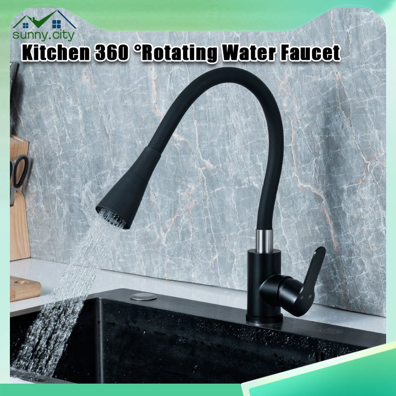 Sink Faucet 360° Rotatable Universal Kitchen Faucet 2 Outlet Modes ...