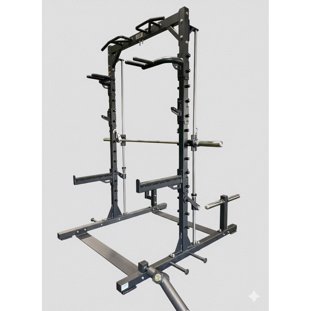 Commercial Smith Machine & Half Power Rack Combo | Shopee Philippines