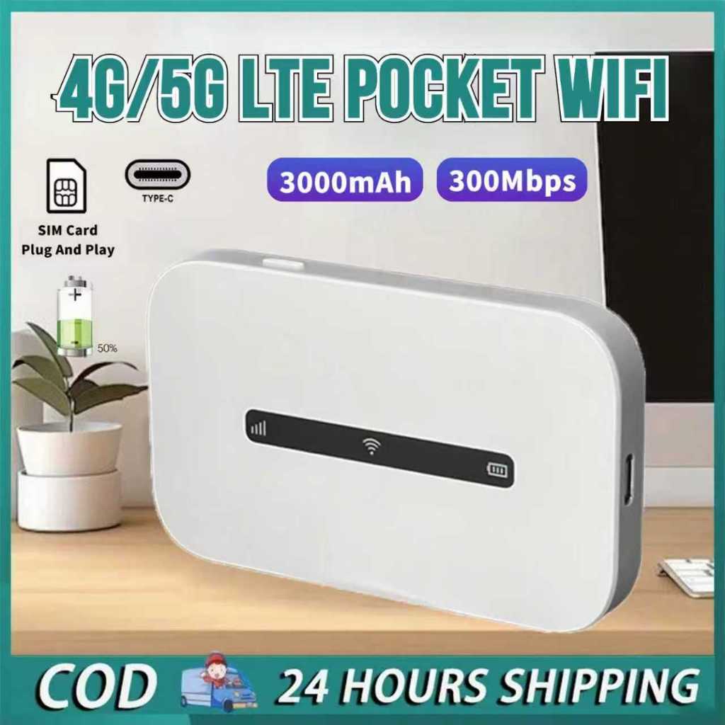 3000mAh 4G WIRELESS ROUTER Pocket WiFi Openline M6 4G/5G LTE Hotspot ...