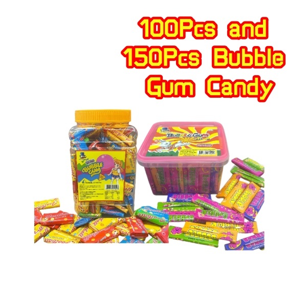 COD/100Pcs and 150Pcs Bubble Gum Candy Paninda Candies Wholesale For ...