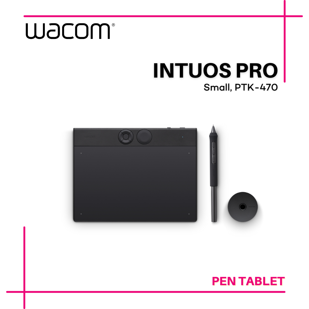 Wacom Intuos Pro Small (2025) PTK-470 Drawing Tablet