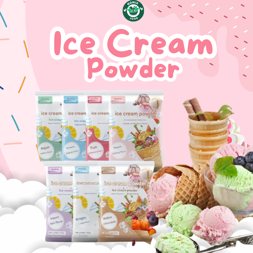 Nomix Food - Ice Cream Powder – Pulbos para sa Paggawa ng Sorbetes 100 ...