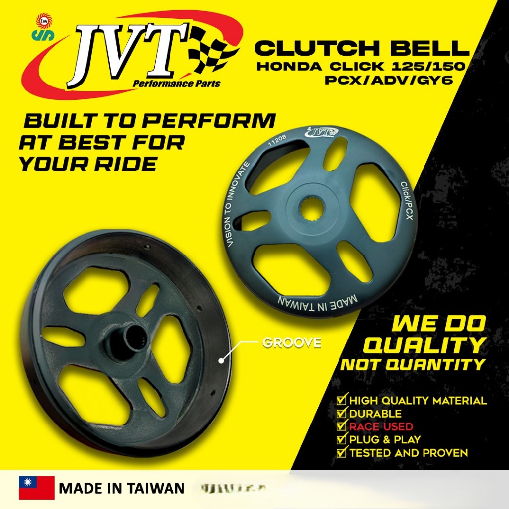 JVT Clutch Bell for HONDA Click 125/150/160 | ADV 15/160 | PCX 150/160 ...