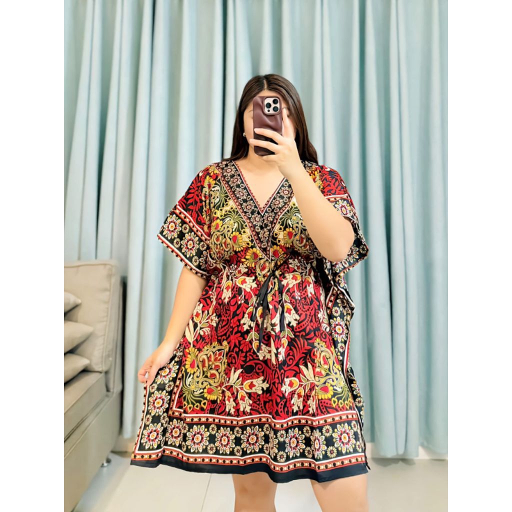 CASUAL DRESS PLUS SIZE MINI DRESS MAXI DRESS KAFTAN DRESS INDIAN BOHO  DASHIKI BATIK DASTER DRESS | Shopee Philippines