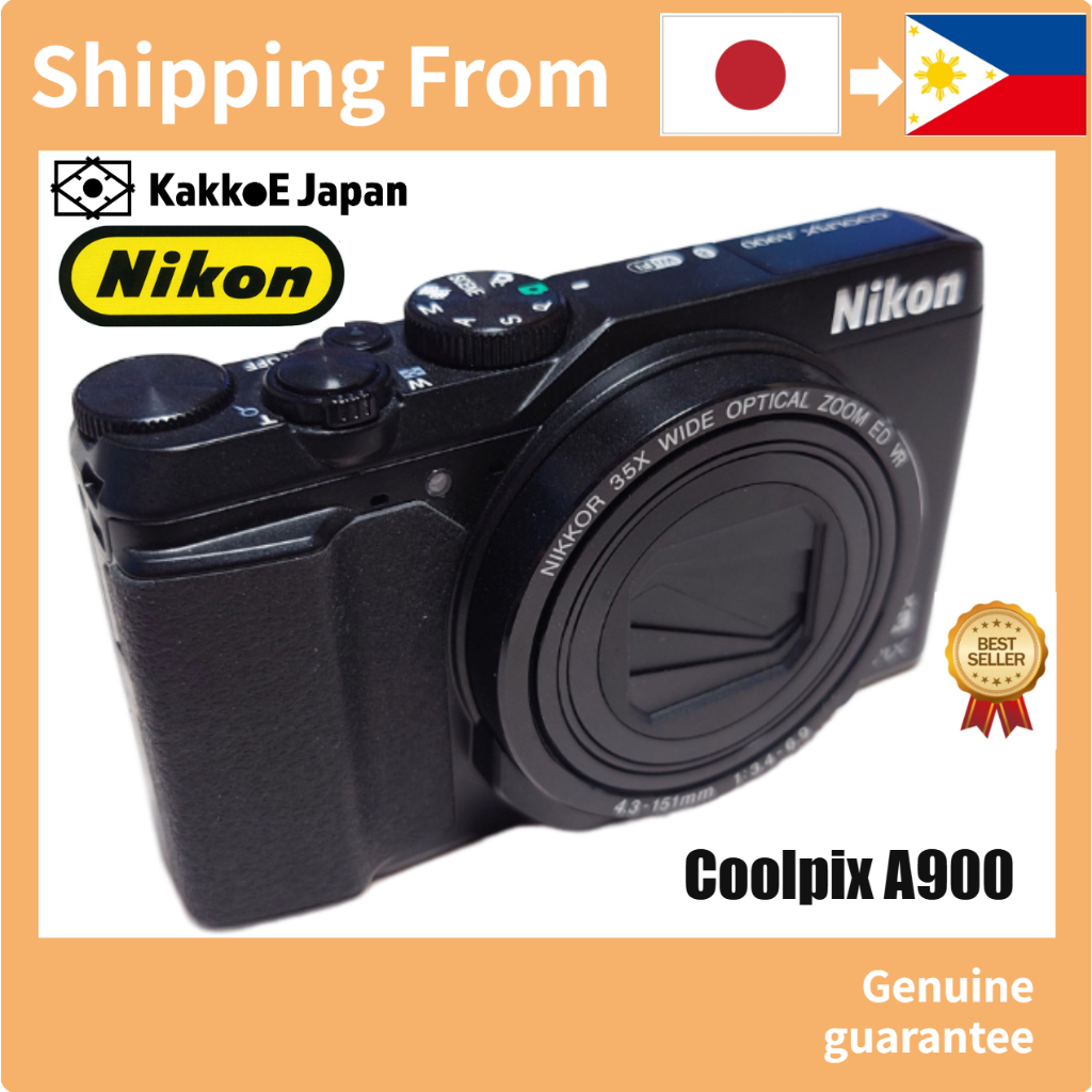 Nikon Digital Camera COOLPIX A900 – 20.3MP CMOS / 35x