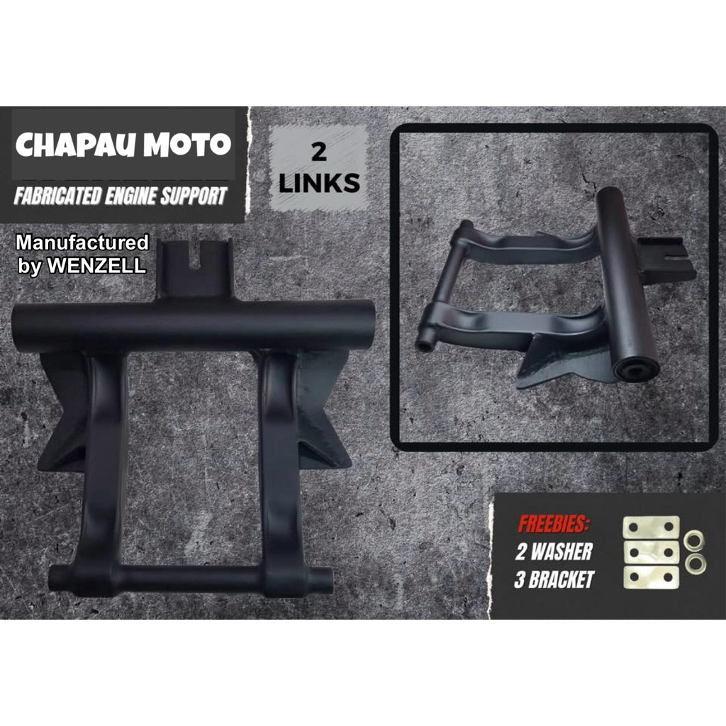 HONDA CLICK 125 & 150i Fabricated Engine Support with Flatbar Powder ...
