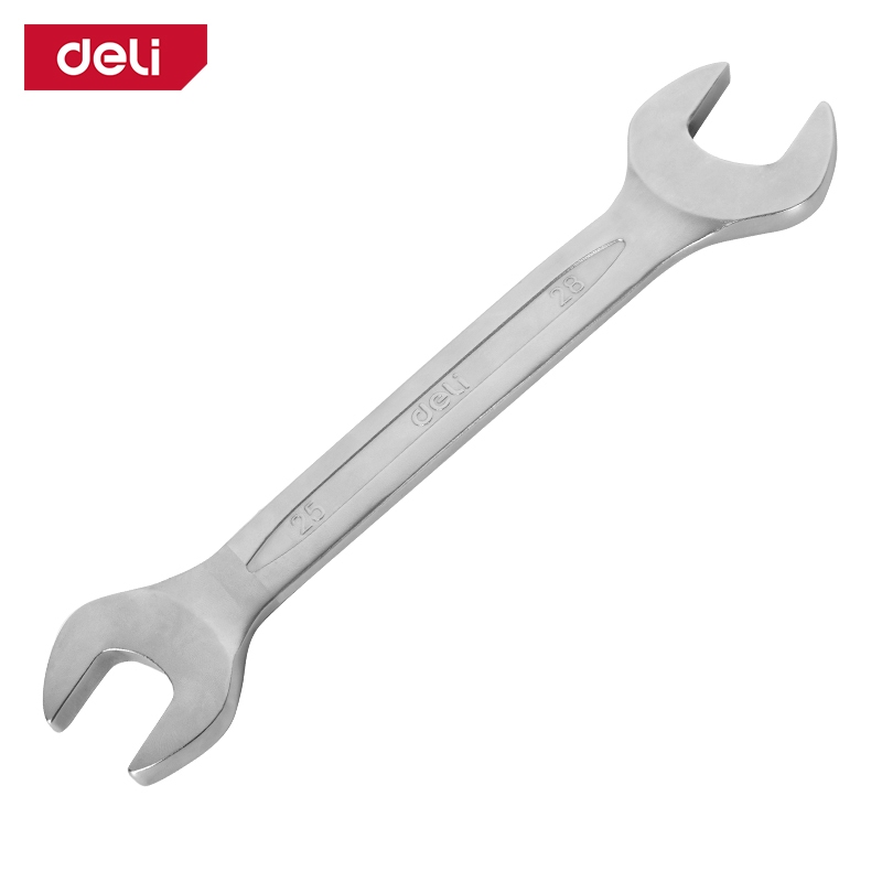 Deli SLIVER Double Open End Spanner L Tibay Durable Easy-grip Rustproof ...