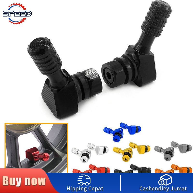 Universal Motorcycle Rim 90 Degree Angle Valve Wheel Tire Tubeless ...