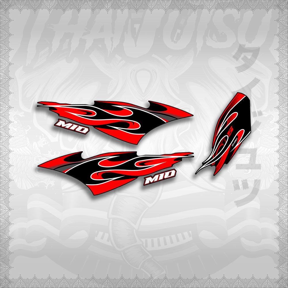 STICKER DECALS for MIO 1 (MIRHOFIRA)By THAIJUTSU (SOFIE LAMINATED ...