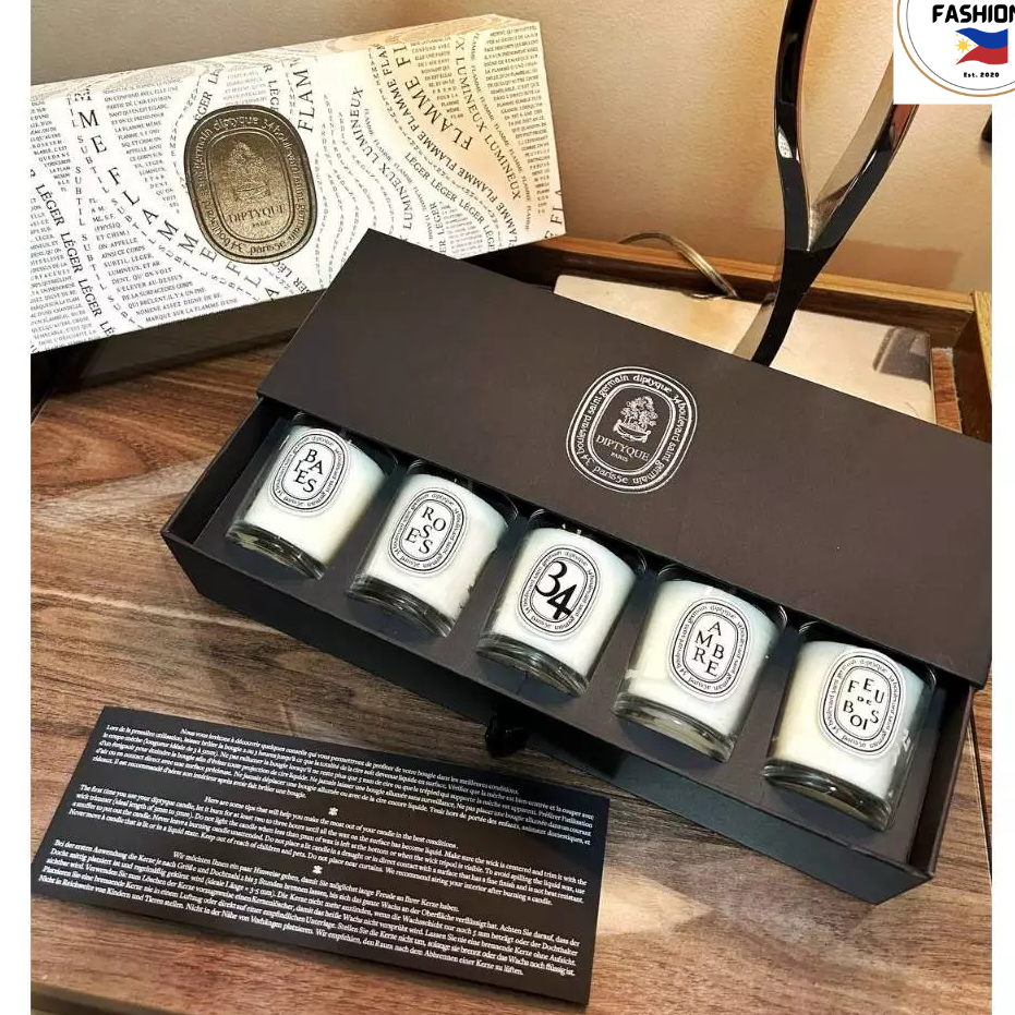 Diptyque Limited Collection Mini Scented Candles 5pc Gift Set