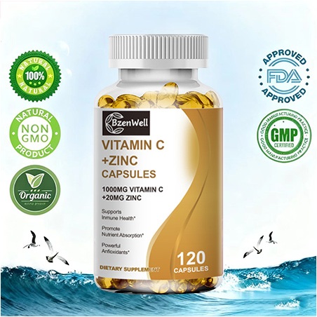 Vitamin C with Zinc Capsules Promotes Collagen Synthesis Enhances Human ...