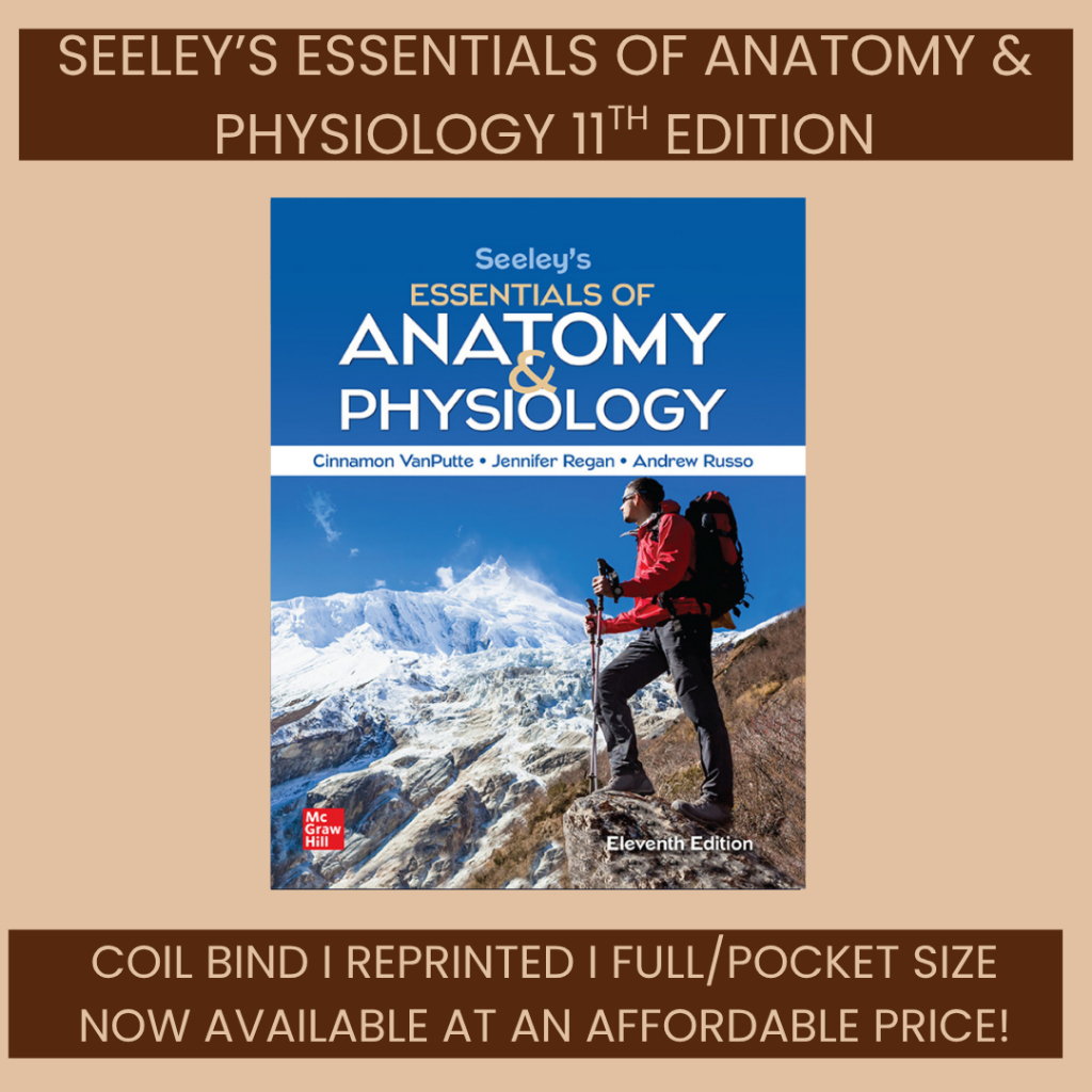 SEELEY'S ESSENTIALS OF ANATOMY & PHYSIOLOGY 11TH EDITION | Shopee ...