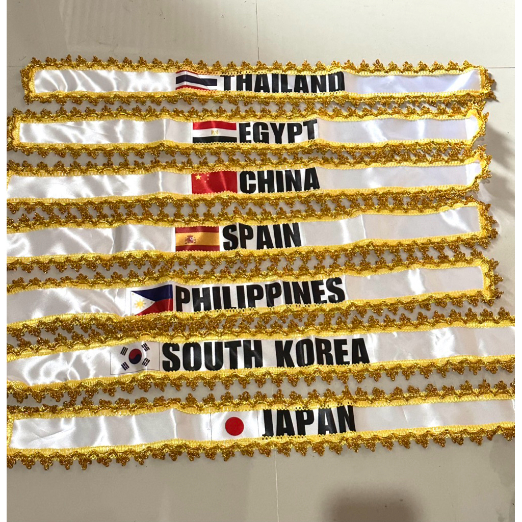 UNITED NATIONS SASH for adult and kids | Shopee Philippines
