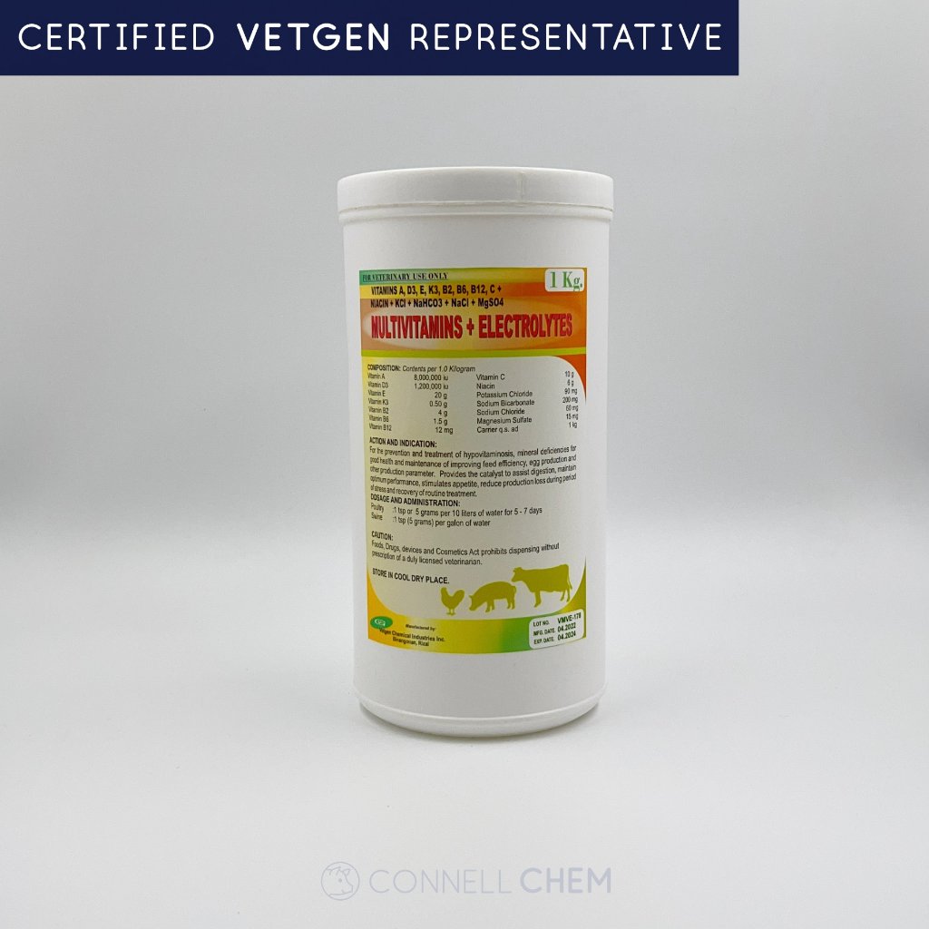 Multivitamins+Electrolytes for Animals | Water Soluble Powder | Vet ...