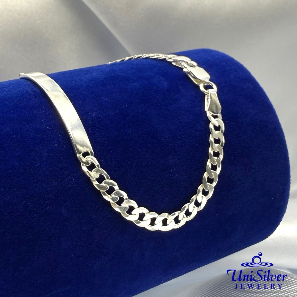 Unisilver 925 Sterling Silver Baby's ID Bracelet (IDB22-121055 ...