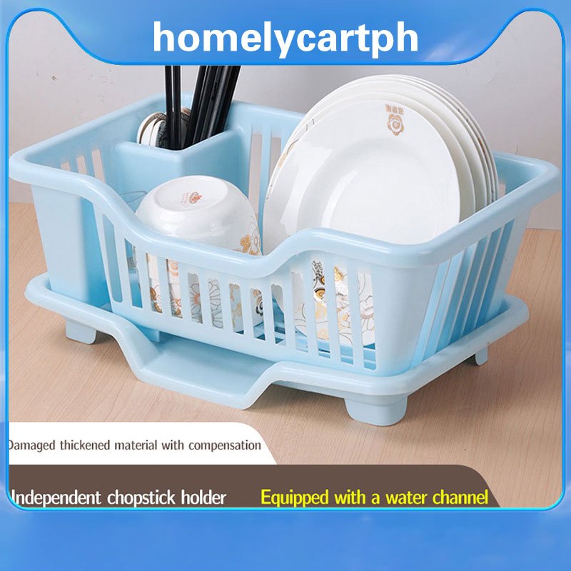 dish rack kitchen organizer plastic - Best Prices and Online Promos ...