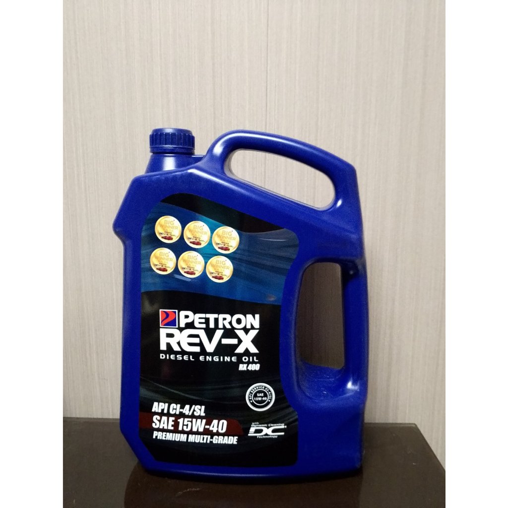 Petron Rev-X RX400 Premium Multigrade Diesel Engine Oil (Trekker) 6 ...