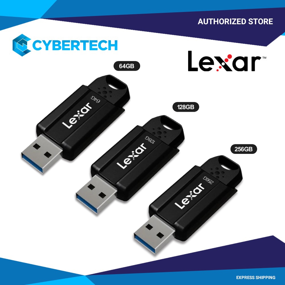 Lexar JumpDrive S80 USB 3.1 Type-A 150MB/s Read Flash Drive 64GB, 128GB ...