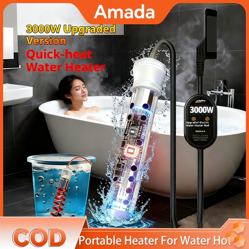 Amada 3000w Portable Heater For Water Hot Original Electric Stainless ...