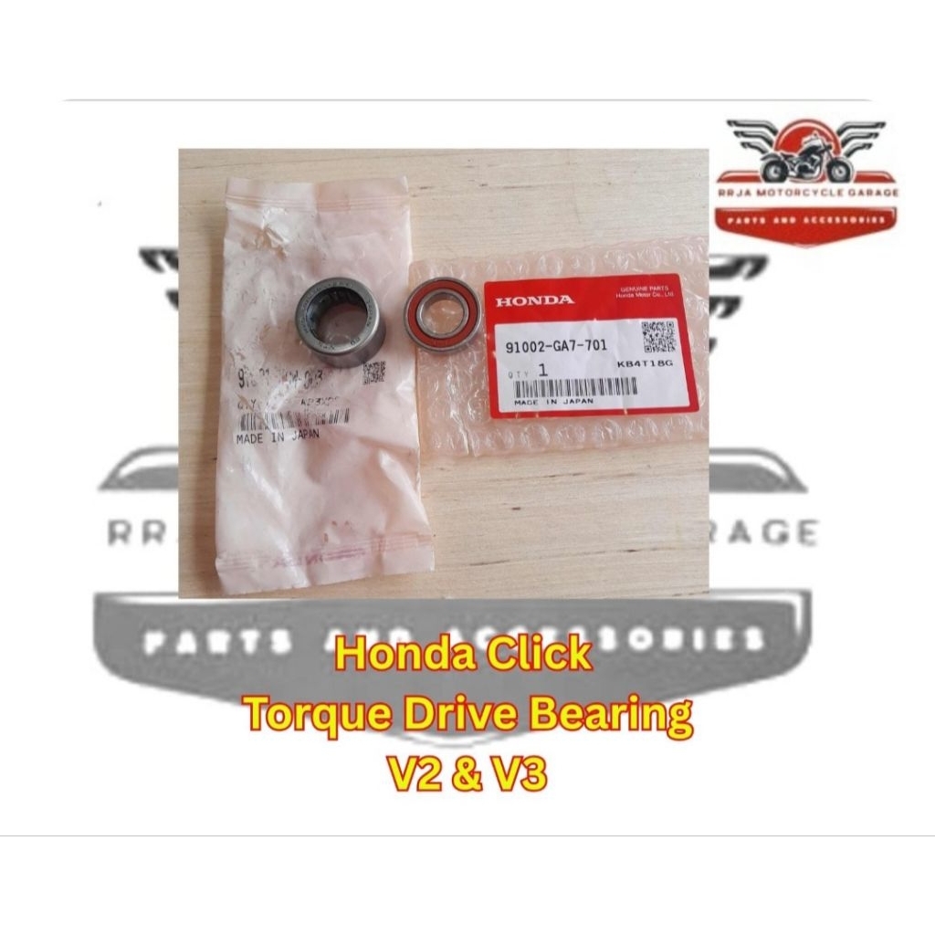 Genuine Honda Torque Drive Bearing Set for Click125 V2 V3 | Shopee ...